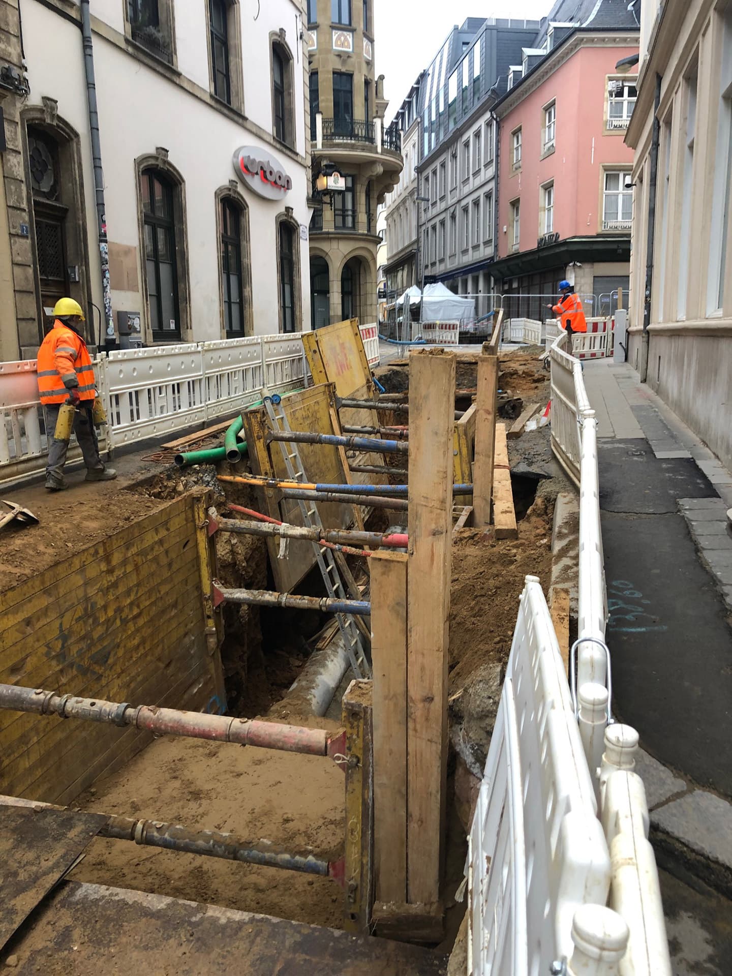 Génie Civil - interventions en centre-ville