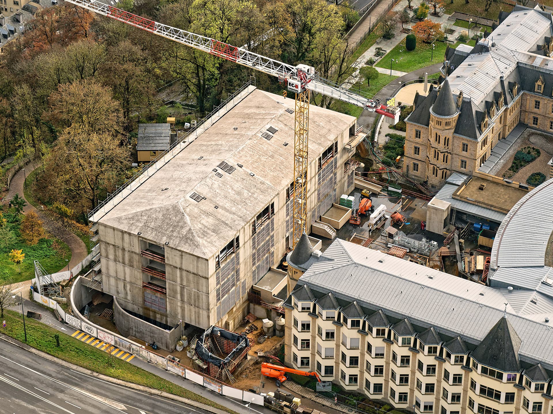 Gros oeuvre - immeubles privés ou publics